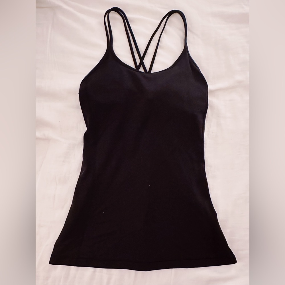 Black Lulu Tank Top